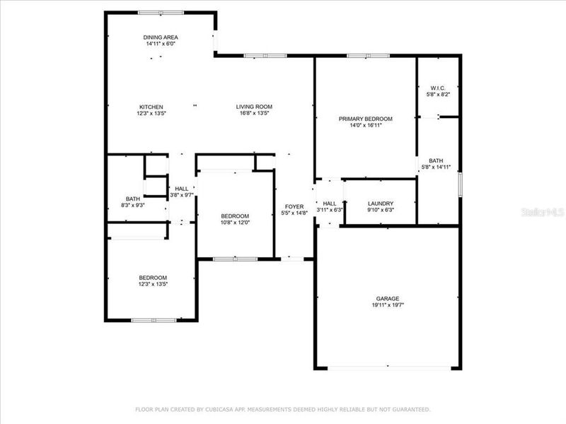 2D floor plan layout of this home in , Chiefland, FL (Image 3). 2D floor plan layout of this home in , Chiefland, FL (Image 3).