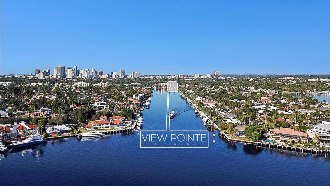 View from Intracoastal to View Pointe