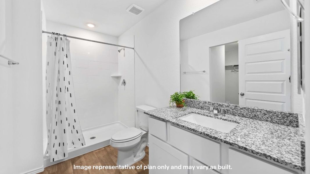 Representative furnished interior of a home built from the Axis by D.R. Horton in Deer Meadows, Odessa (Image 18).