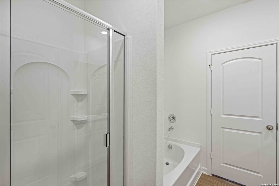 Furnished interior view inside a new home in , San Antonio (Image 9).