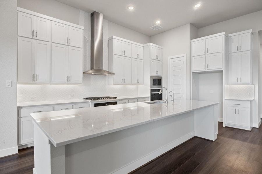 Furnished interior view inside a new home in Riverstone, Georgetown (Image 8).