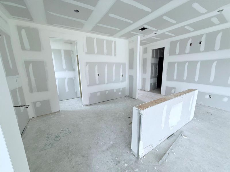 In-progress construction of a new home in , Katy, TX (Image 25).