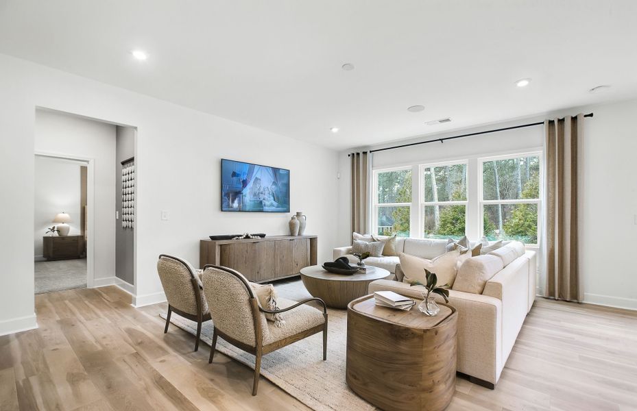 Representative furnished interior of a home built from the Braddock by Pulte Homes in Anderson Point Estates, McDonough (Image 29).