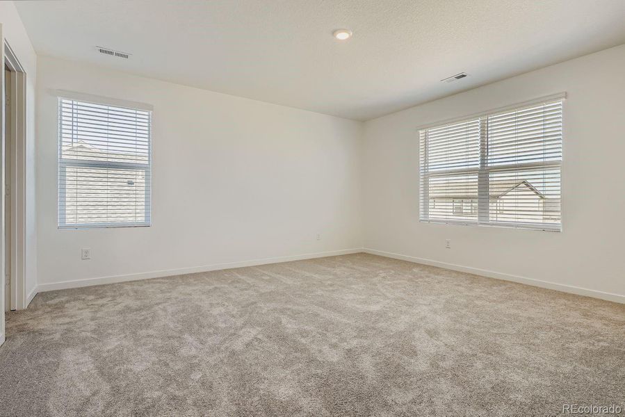 Spacious, unfurnished interior of a new home in Eastcreek Farm: The Camden Collection, Thornton (Image 13). Spacious, unfurnished interior of a new home in Eastcreek Farm: The Camden Collection, Thornton (Image 13).