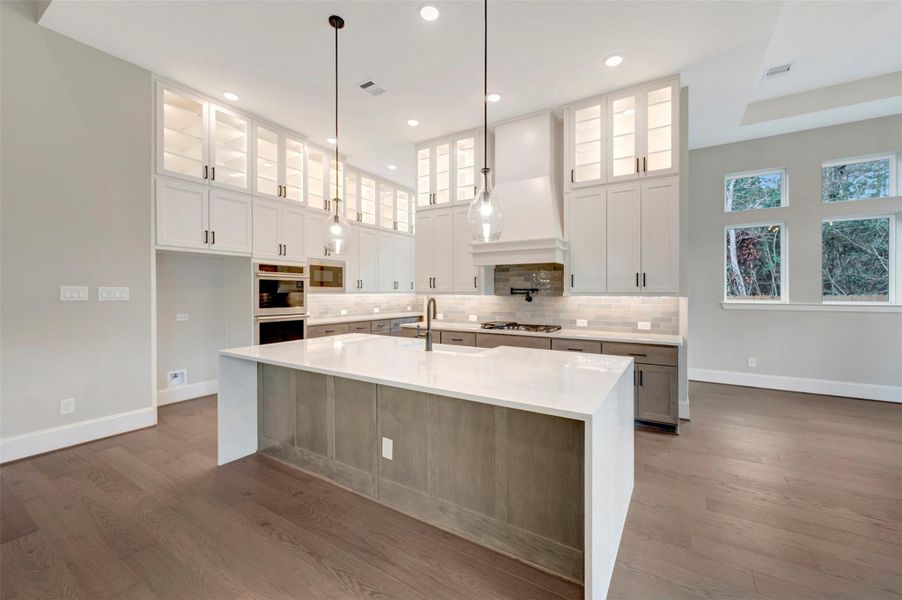 Furnished interior view inside a new home in The Woodlands Hills 70’, Willis (Image 4).