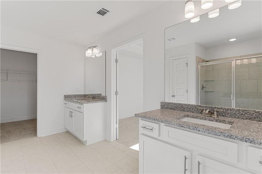 Furnished interior view inside a new home in Clark Farms, Flowery Branch (Image 7).