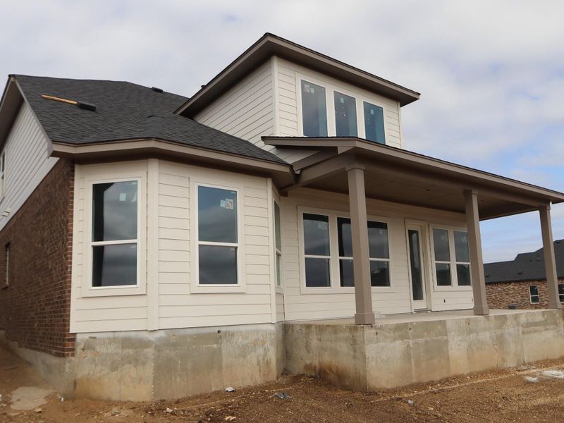 In-progress construction of a new home in Heritage, Dripping Springs, TX (Image 11). In-progress construction of a new home in Heritage, Dripping Springs, TX (Image 11).