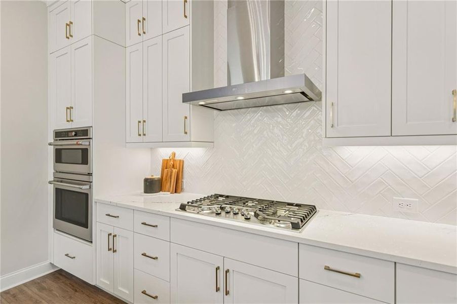 Furnished interior view inside a new home in Promenade at Sawnee Village, Cumming (Image 36).
