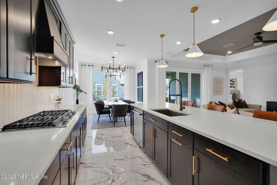 Furnished interior view inside a new home in Summer Bay at Grand Oaks, St. Augustine (Image 29). Furnished interior view inside a new home in Summer Bay at Grand Oaks, St. Augustine (Image 29).