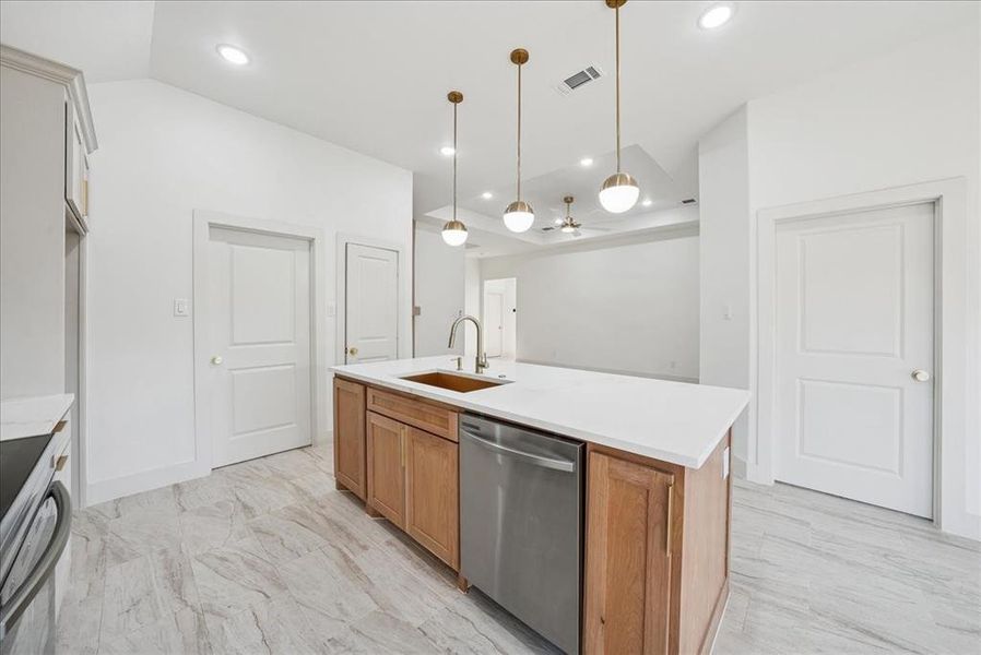 Furnished interior view inside a new home in , White Settlement (Image 5).