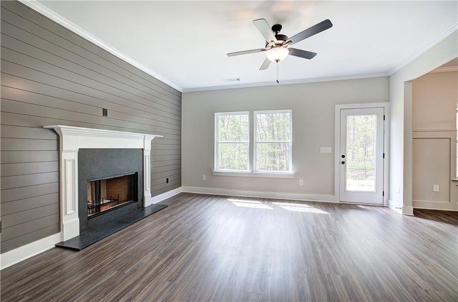 Spacious, unfurnished interior of a new home in , Cartersville (Image 37).