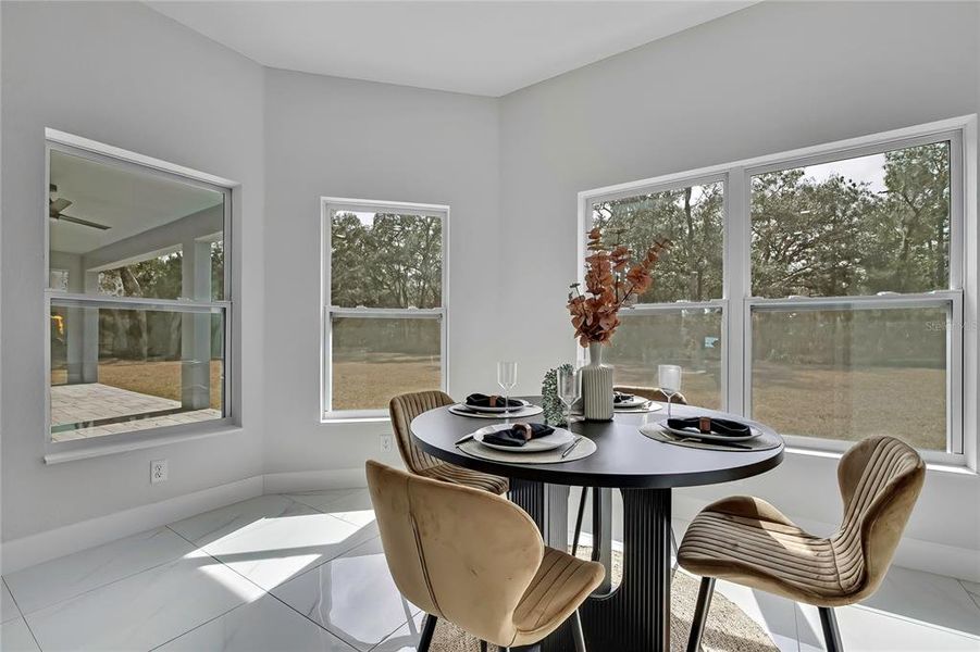 Furnished interior view inside a new home in , Weeki Wachee (Image 38).