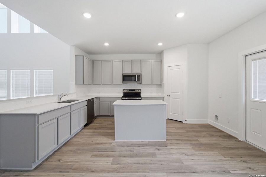 Furnished interior view inside a new home in , San Antonio (Image 9).