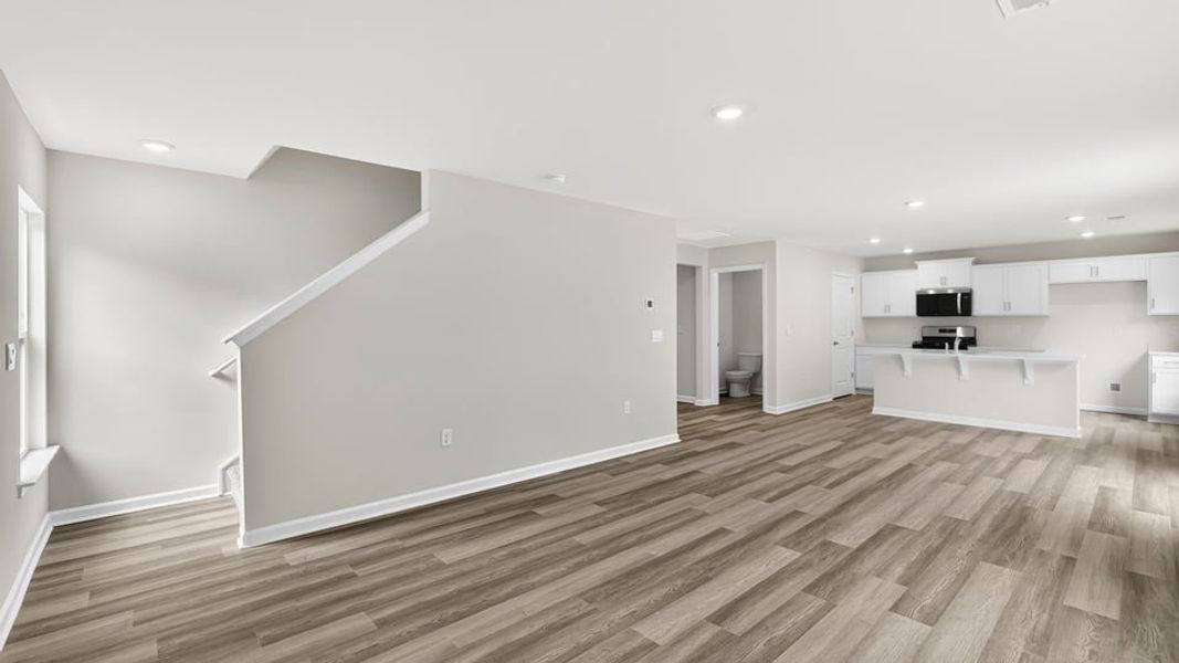 Spacious, unfurnished interior of a new home in Ravencrest, Roebuck (Image 25).