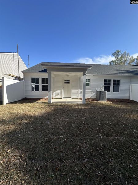 Exterior details and patio area of a home in Piney Woods Bluff, Columbia (Image 3).