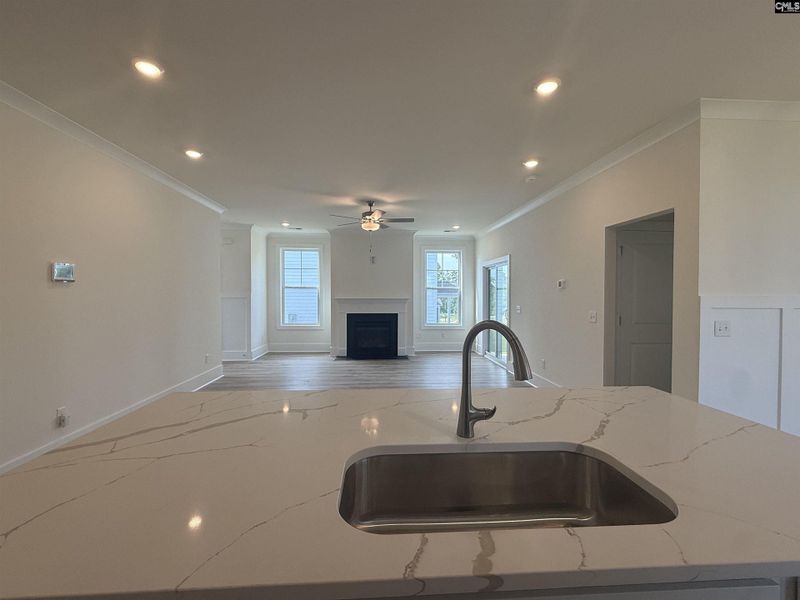 Close-up of interior finishes inside a home in Cottages at Roofs Pond, West Columbia (Image 17).
