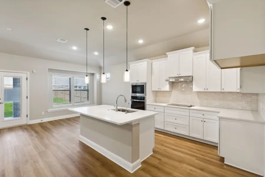 Furnished interior view inside a new home in Summer Crest, Fort Worth (Image 9).