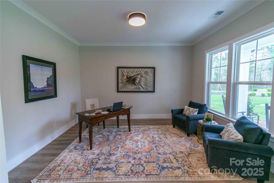 Furnished interior view inside a new home in , Matthews (Image 28). Furnished interior view inside a new home in , Matthews (Image 28).