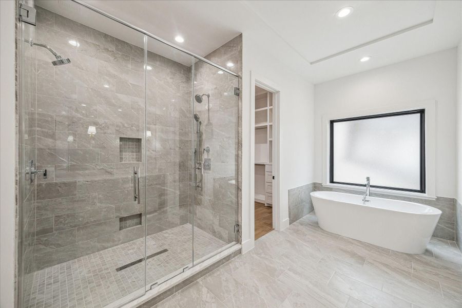 Furnished interior view inside a new home in , Houston (Image 13).