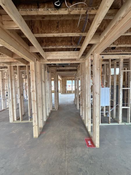 In-progress construction of a new home in Robinson Oaks, Gastonia, NC (Image 16).