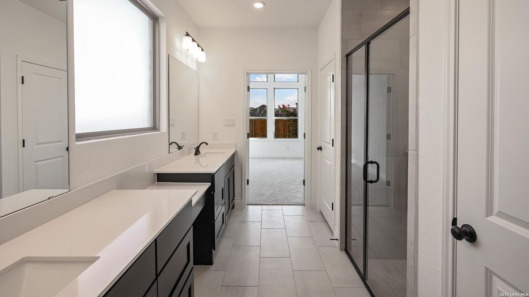 Furnished interior view inside a new home in Legacy at Lake Dunlap, New Braunfels (Image 13).