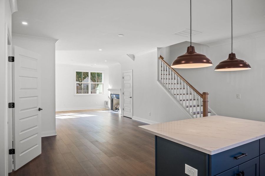 Furnished interior view inside a new home in Hayes Park, Johns Island (Image 4).