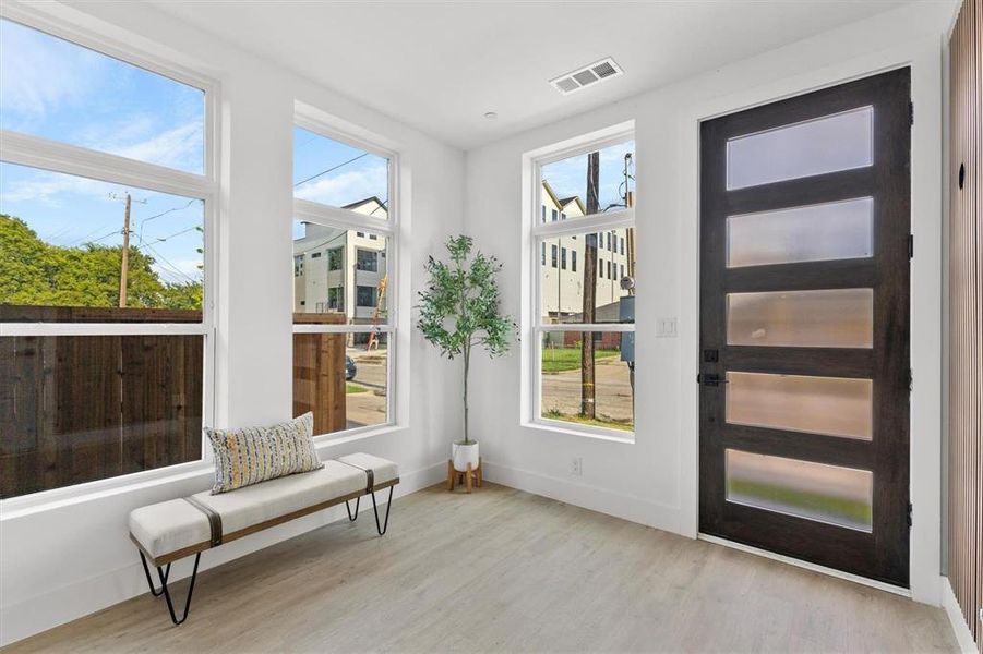 Bright Welcoming Foyer!