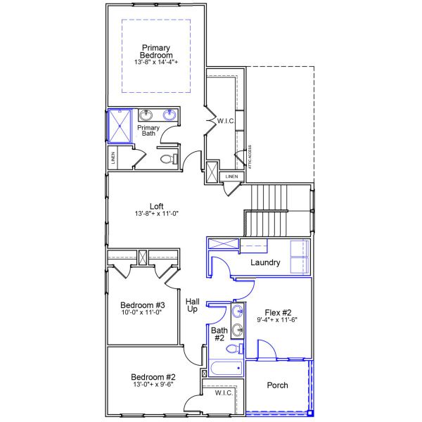 2D floor plan layout of this home in Pineland Preserve, Summerville, SC (Image 3). 2D floor plan layout of this home in Pineland Preserve, Summerville, SC (Image 3).