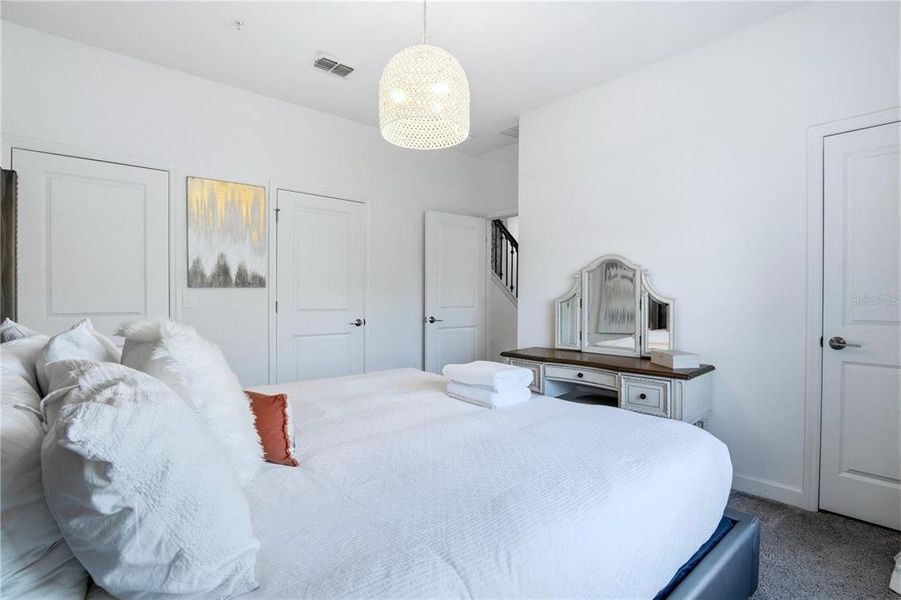 Furnished interior view inside a new home in , Kissimmee (Image 9). Furnished interior view inside a new home in , Kissimmee (Image 9).