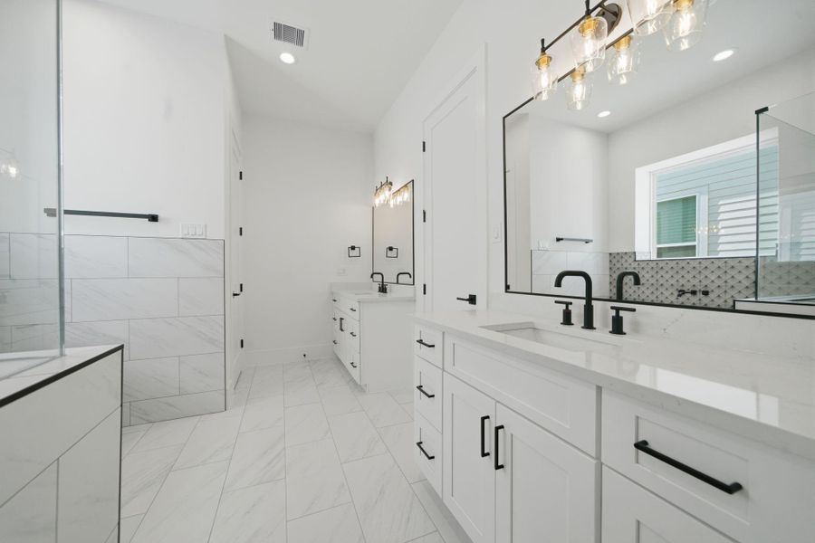 Furnished interior view inside a new home in , Houston (Image 15).