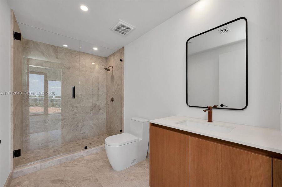 Furnished interior view inside a new home in , Bay Harbor Islands (Image 16). Furnished interior view inside a new home in , Bay Harbor Islands (Image 16).
