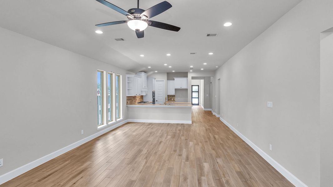 Spacious, unfurnished interior of a new home in Audubon, Magnolia (Image 11). Spacious, unfurnished interior of a new home in Audubon, Magnolia (Image 11).