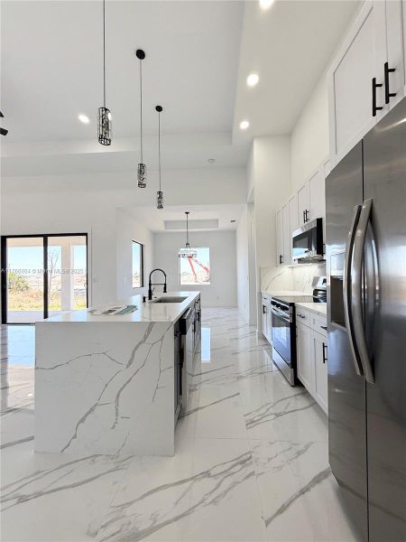 Furnished interior view inside a new home in , Cape Coral (Image 6).