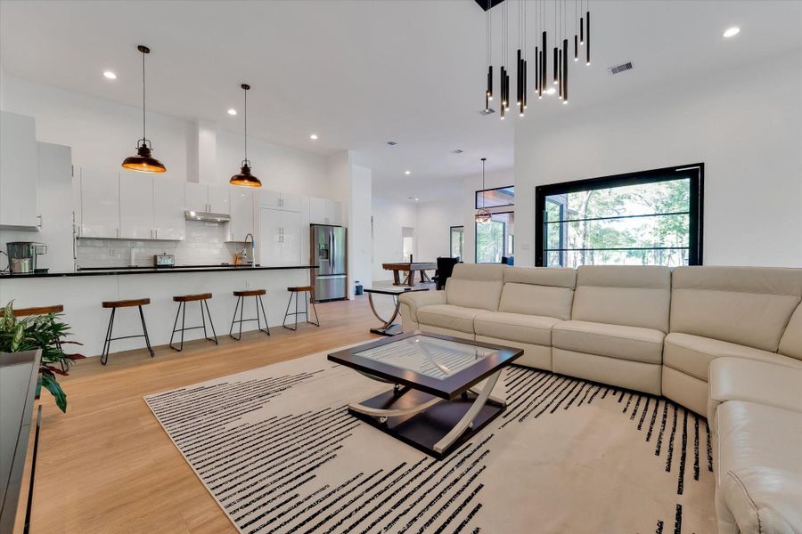 Furnished interior view inside a new home in , Conroe (Image 13). Furnished interior view inside a new home in , Conroe (Image 13).