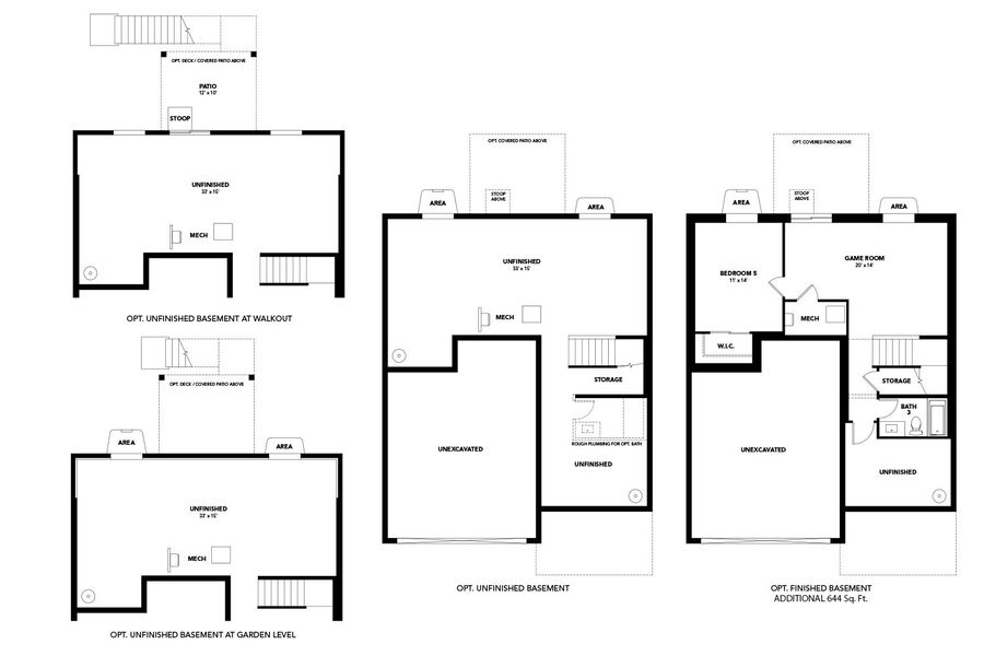 2D floor plan layout for the Harmony by DRB Homes in Granary, Johnstown, CO (Image 3).