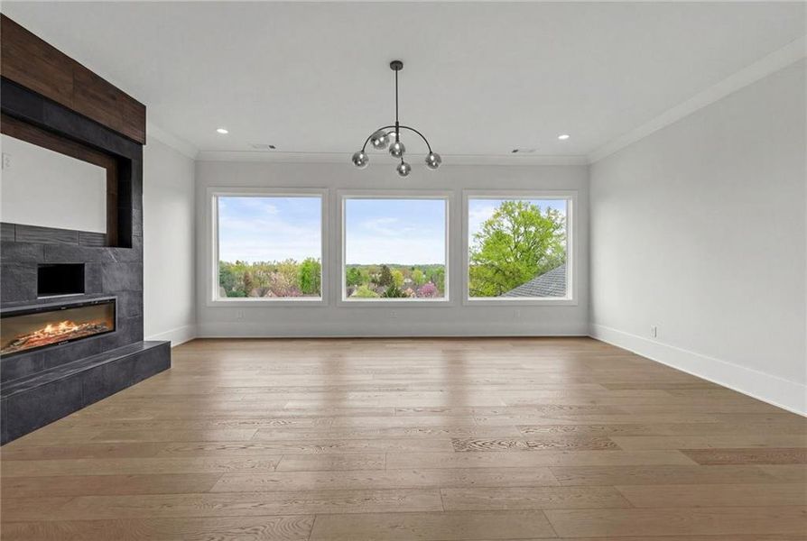 Spacious, unfurnished interior of a new home in , Buford (Image 26).