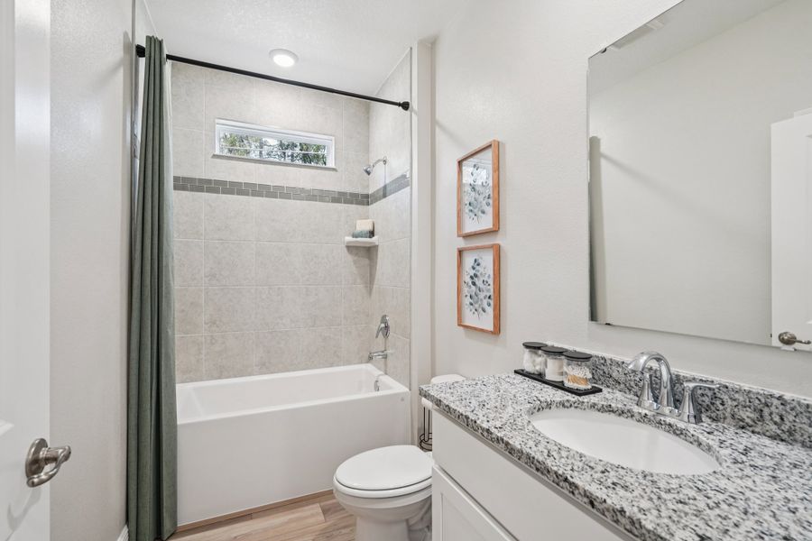 Furnished interior view inside a new home in Oakhaven Walk, Gainesville (Image 9).