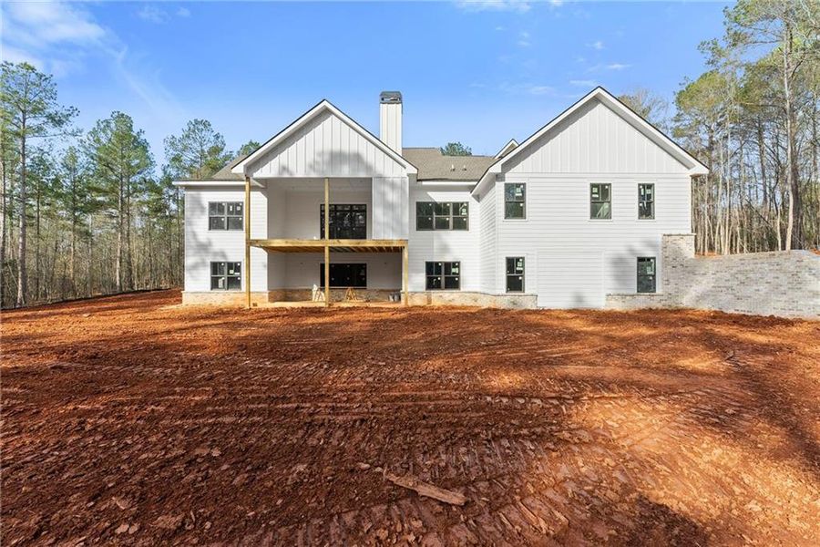 In-progress construction of a new home in , Commerce, GA (Image 16).