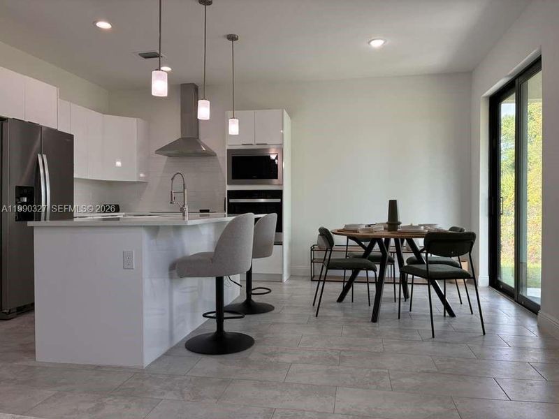 Furnished interior view inside a new home in , Labelle (Image 6).