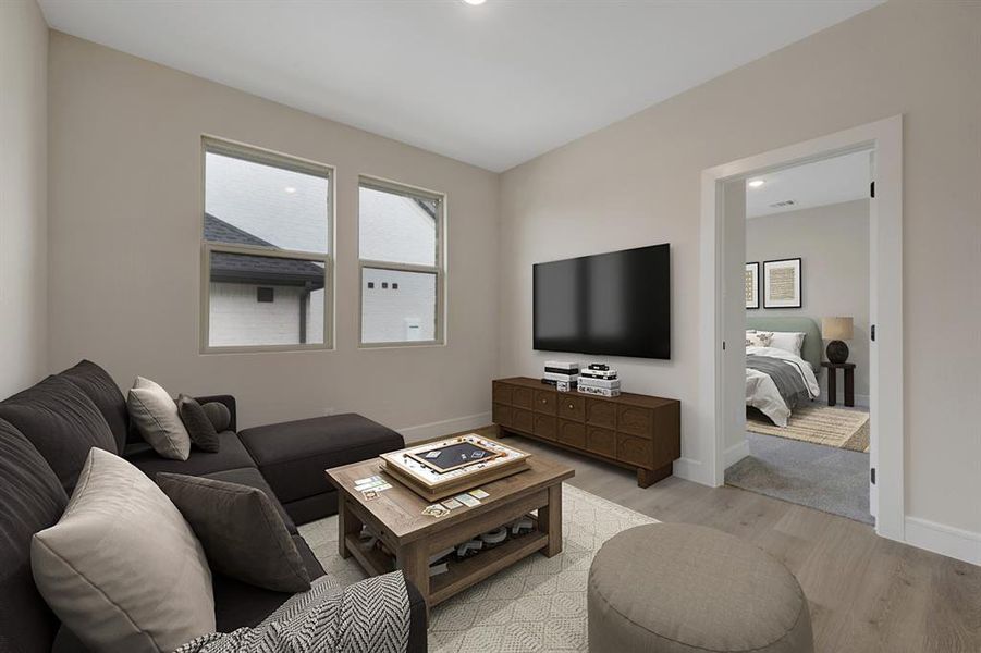 Furnished interior view inside a new home in Elevon, Lavon (Image 23).