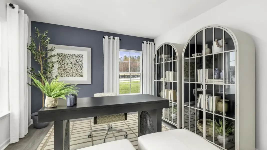 Furnished interior view inside a new home in Neal Place, Stokesdale (Image 7).