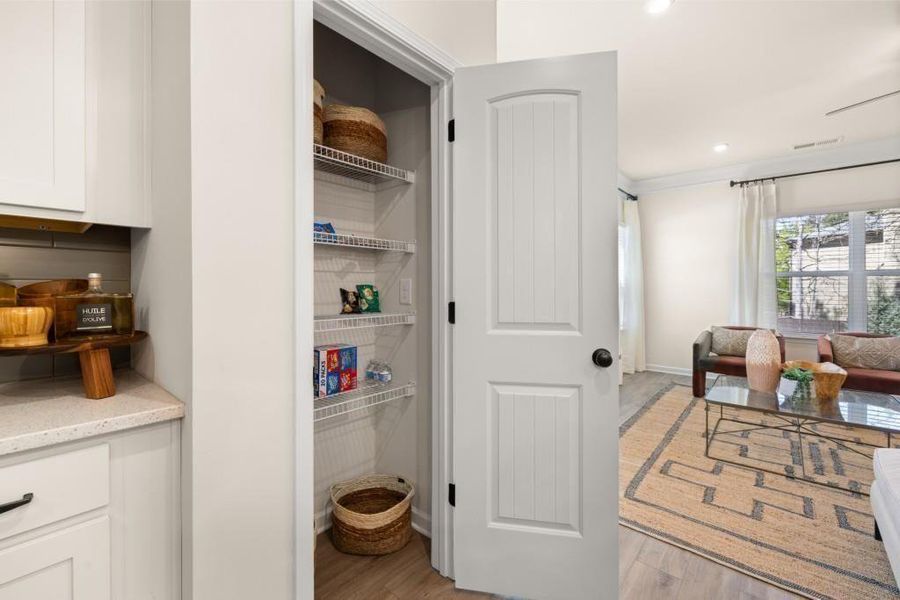 Furnished interior view inside a new home in Sanders Park, Austell (Image 11).