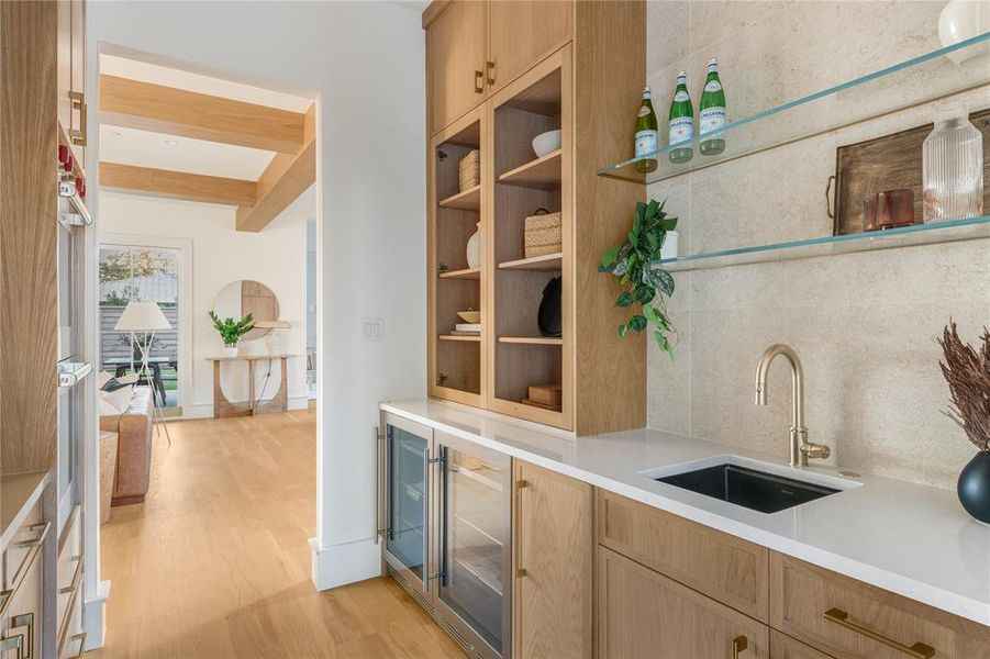 Furnished interior view inside a new home in , Dallas (Image 5).