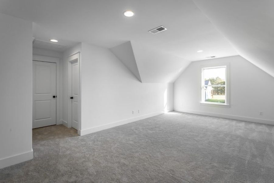 Representative unfurnished interior of a home built from the Groveland by Riverstone Construction, LLC in Creekside, Cleveland (Image 26). Representative unfurnished interior of a home built from the Groveland by Riverstone Construction, LLC in Creekside, Cleveland (Image 26).