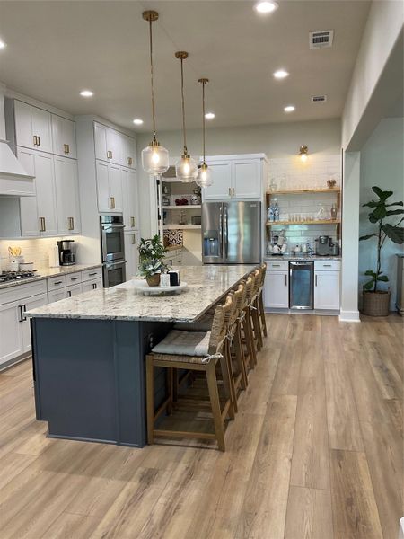 Furnished interior view inside a new home in , Liberty Hill (Image 20).