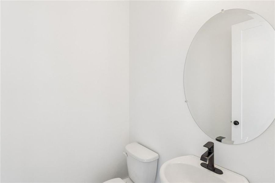 Furnished interior view inside a new home in Settingdown Farms, Cumming (Image 8).