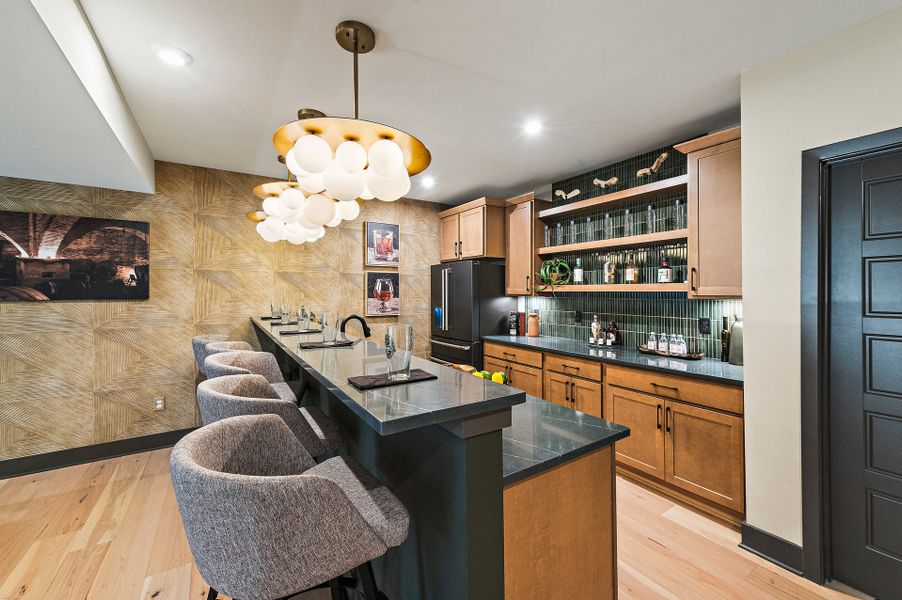 Representative furnished interior of a home built from the Winslow by Fischer Homes in Twin Lakes, Hoschton (Image 24).