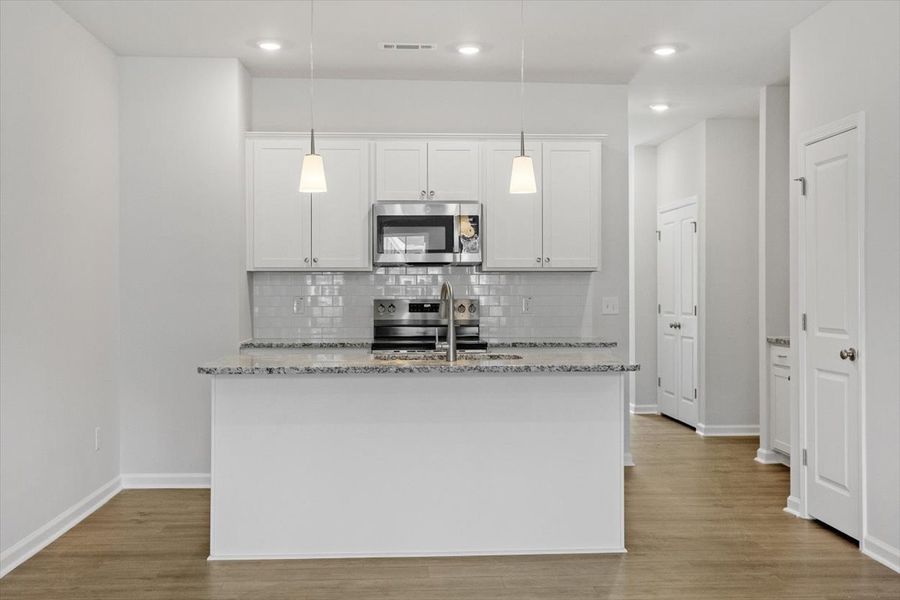 Furnished interior view inside a new home in Renaissance at White Oak, Garner (Image 5).