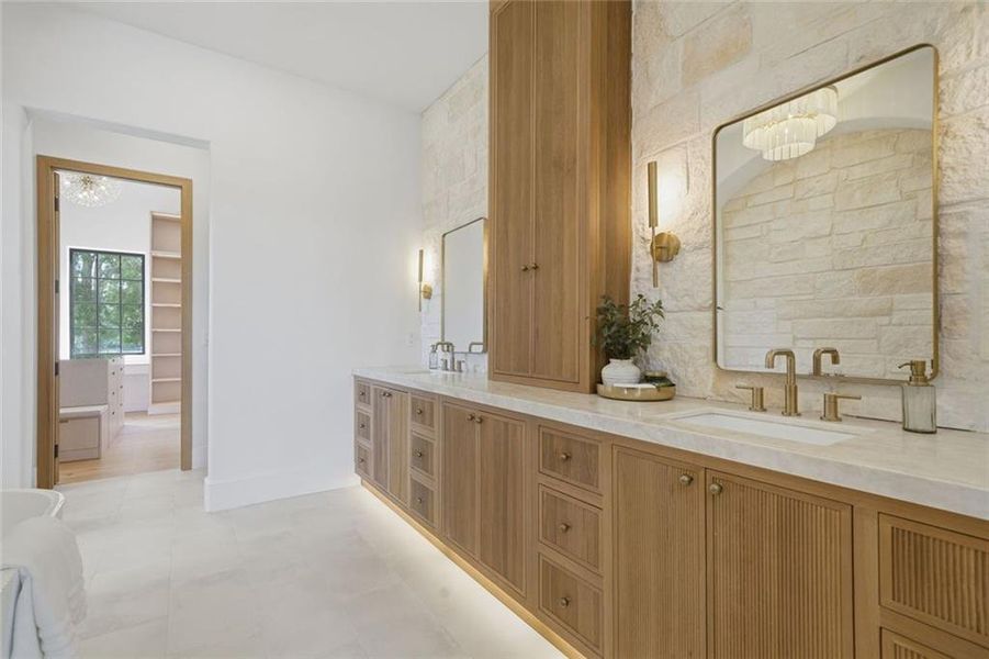 Furnished interior view inside a new home in , Canton (Image 9).