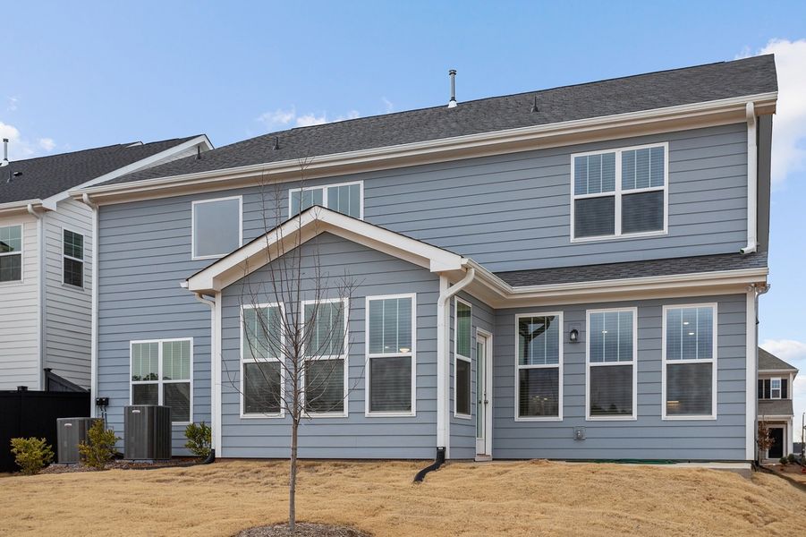Exterior details and patio area of a home in Sweetbrier, Durham (Image 27).